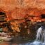 Waterfall in a gorge - Karijini National Park, Western Australia
