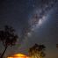Milky Way over the Karijini Eco Retreat, Western Australia
