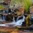 Waterfall in a gorge - Karijini National Park, Western Australia